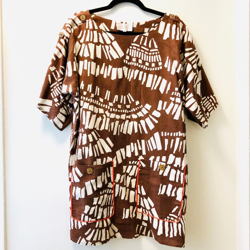 Corey Lynn Calter Linen Dress (Size 4)